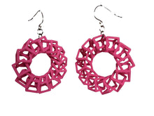 Load image into Gallery viewer, 3D Printed Jewelry Cube Ring Earrings