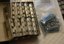 Load image into Gallery viewer, Aluminum &quot;u-clip&quot; heatsink greeblies and screws for HiC panels - set of 20