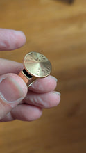 Load image into Gallery viewer, Ring and Stick set from The Odyssey - Elpanor/Eurylochus ring replica - and Sinon/Antinous 's Short Stick