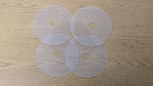 Load image into Gallery viewer, Tap protector discs for arcade buttons