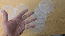 Load image into Gallery viewer, Tap protector discs for arcade buttons