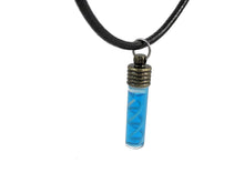 Load image into Gallery viewer, 3D Printed Jewelry DNA Strand Necklace Glass Vial