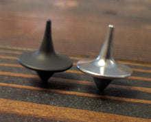 Load image into Gallery viewer, ShadowSpin Stainless Steel Shiny Precision Machined Spinning Top
