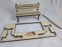 Load image into Gallery viewer, Baltimore Bench Kit - The greatest gift in America!  Miniature Wooden Replica