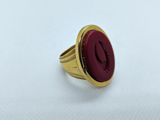 Duke Leto's signet ring from Dune 1984 replica