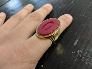 Duke Leto's signet ring from Dune 1984 replica