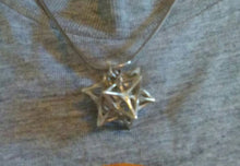 Load image into Gallery viewer, Softened Stellated Dodecahedron Necklace