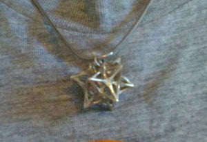 Softened Stellated Dodecahedron Necklace