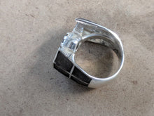 Load image into Gallery viewer, TIE Fighter Advanced Ring Squadron Imperial Vader Sterling Silver Ring