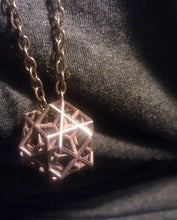 Load image into Gallery viewer, Escher Tri-cube Pendant