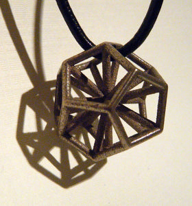 Dodecahedron with posts