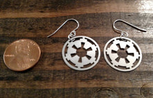 Load image into Gallery viewer, Imperial Cog earrings