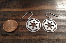 Load image into Gallery viewer, Imperial Cog earrings