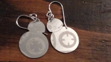 Load image into Gallery viewer, Stainless steel BB-8 earrings