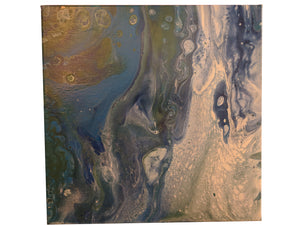 Ocean 1 - 12"x12" Acrylic Painting